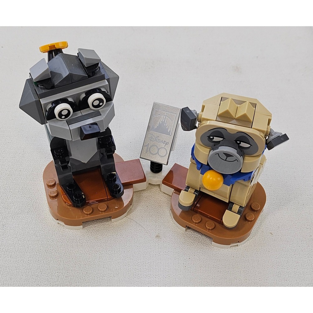 LEGO BrickHeadz Disney 100 Meeko and Percy 40621 Pocahontas Figures Set